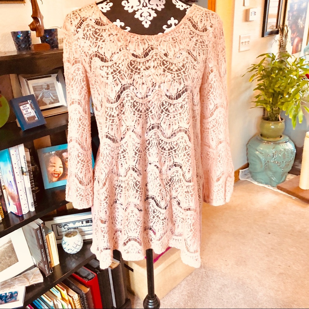 Beautiful, Flirty Crocheted Top